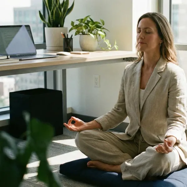 Pausa activa consciente en el trabajo