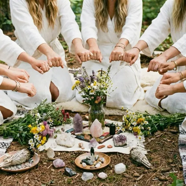 Amigas unidas celebrando