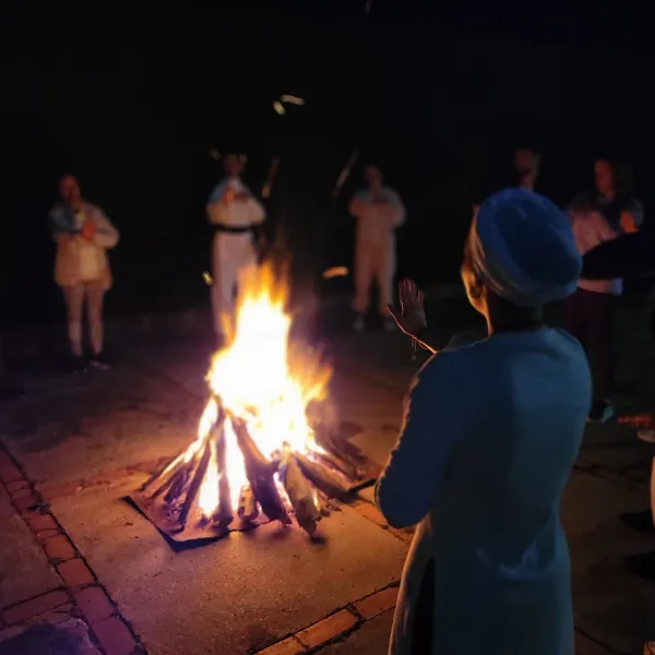 Marce Anahata en sesión